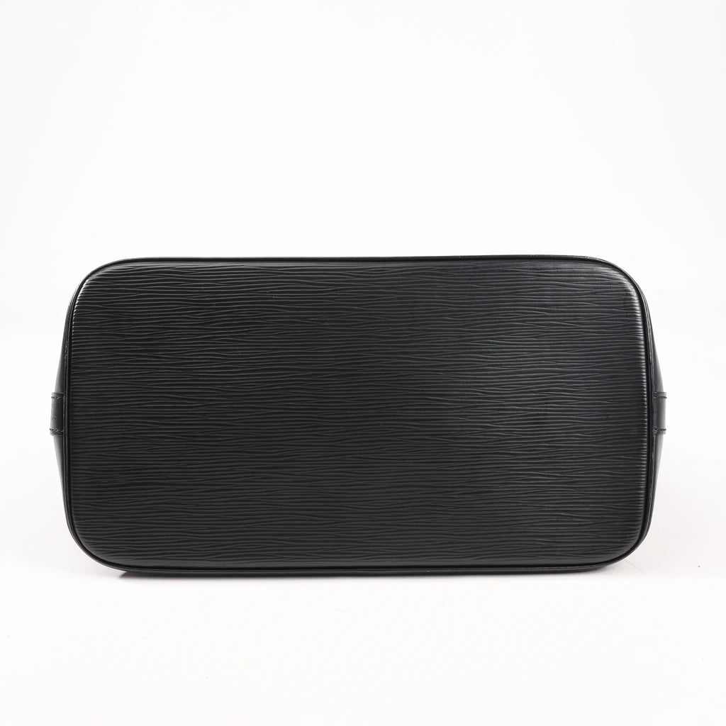 Louis Vuitton Epi Leather Alma PM Handbag in Black M52142