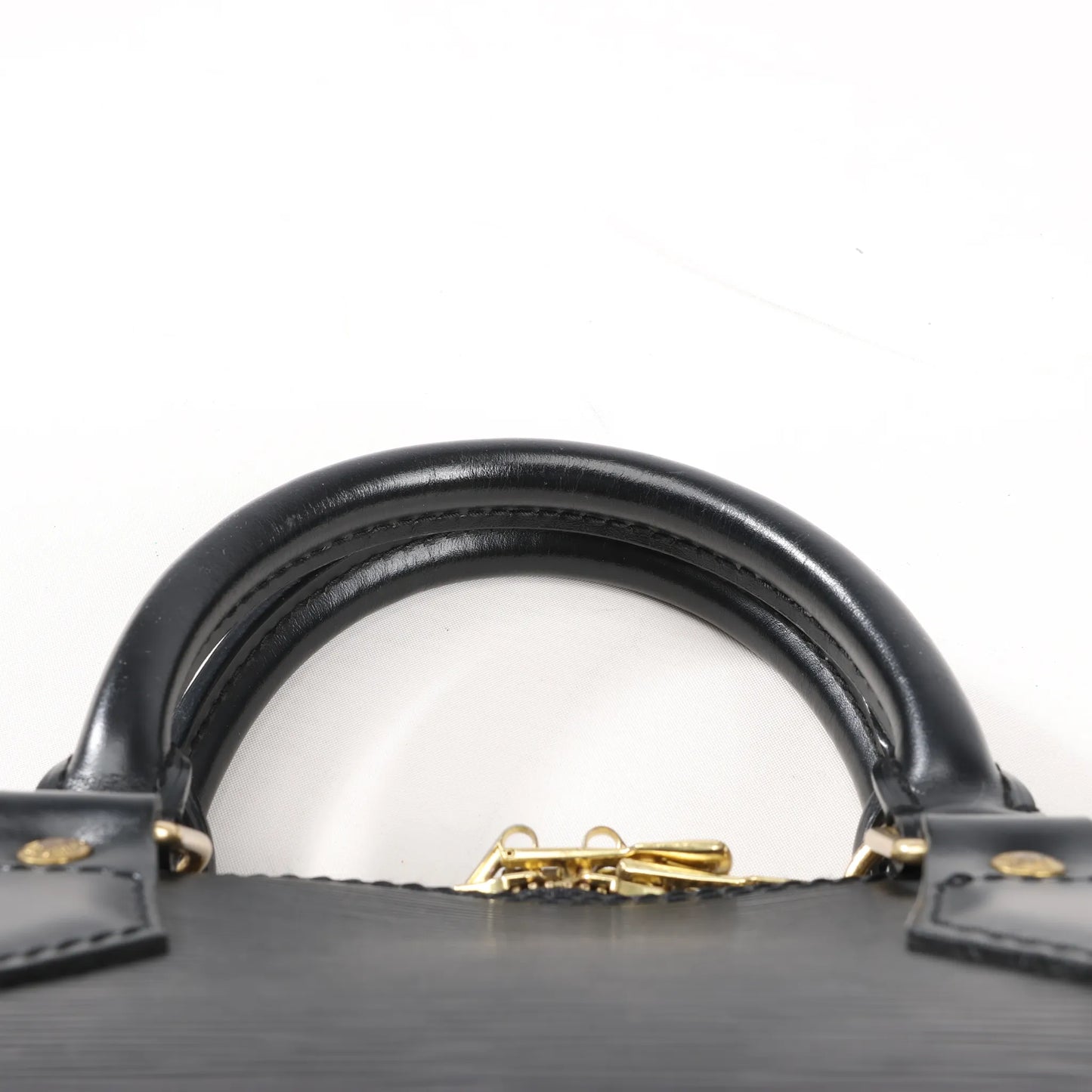 Louis Vuitton Epi Leather Alma PM Handbag in Black M52142