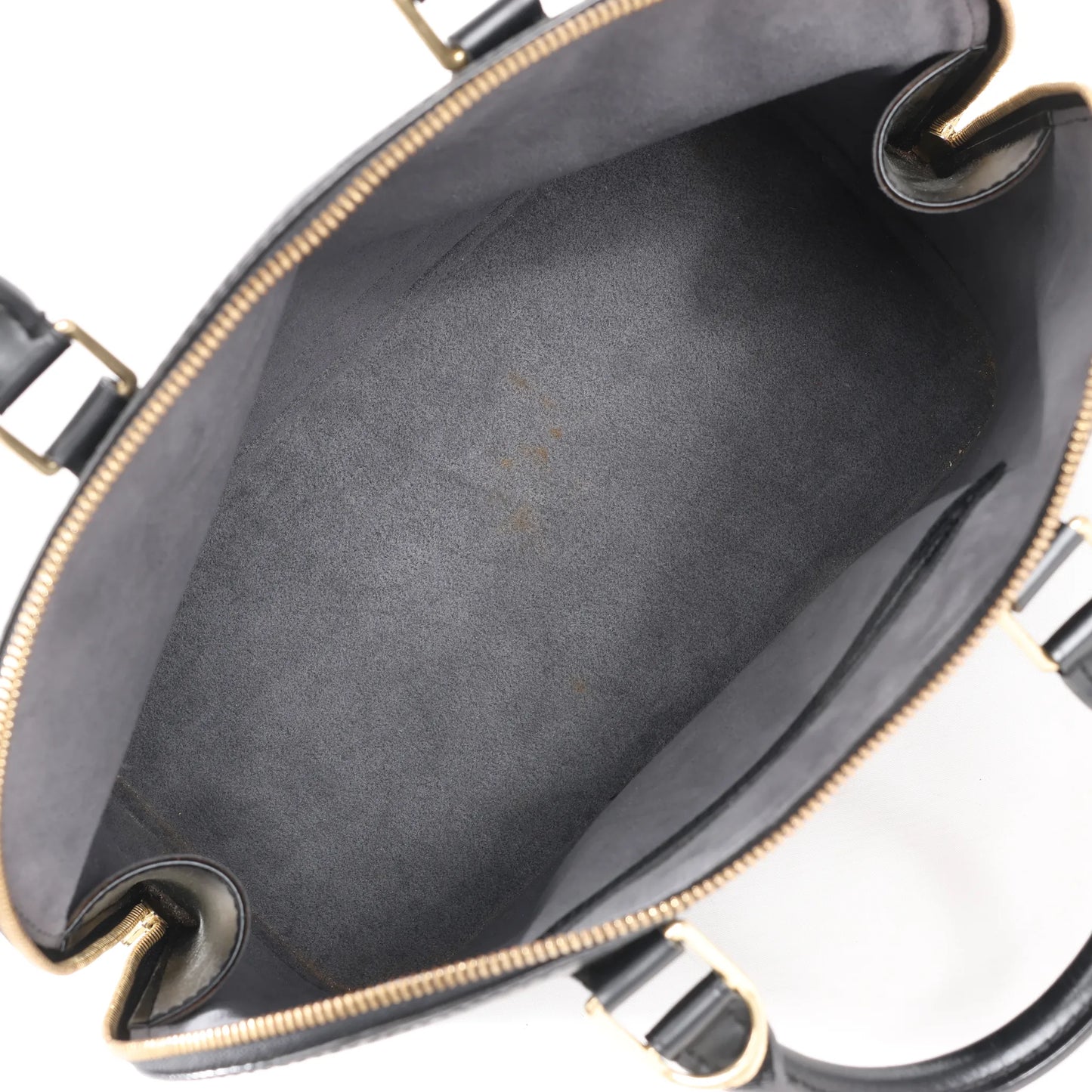 Louis Vuitton Epi Leather Alma PM Handbag in Black M52142