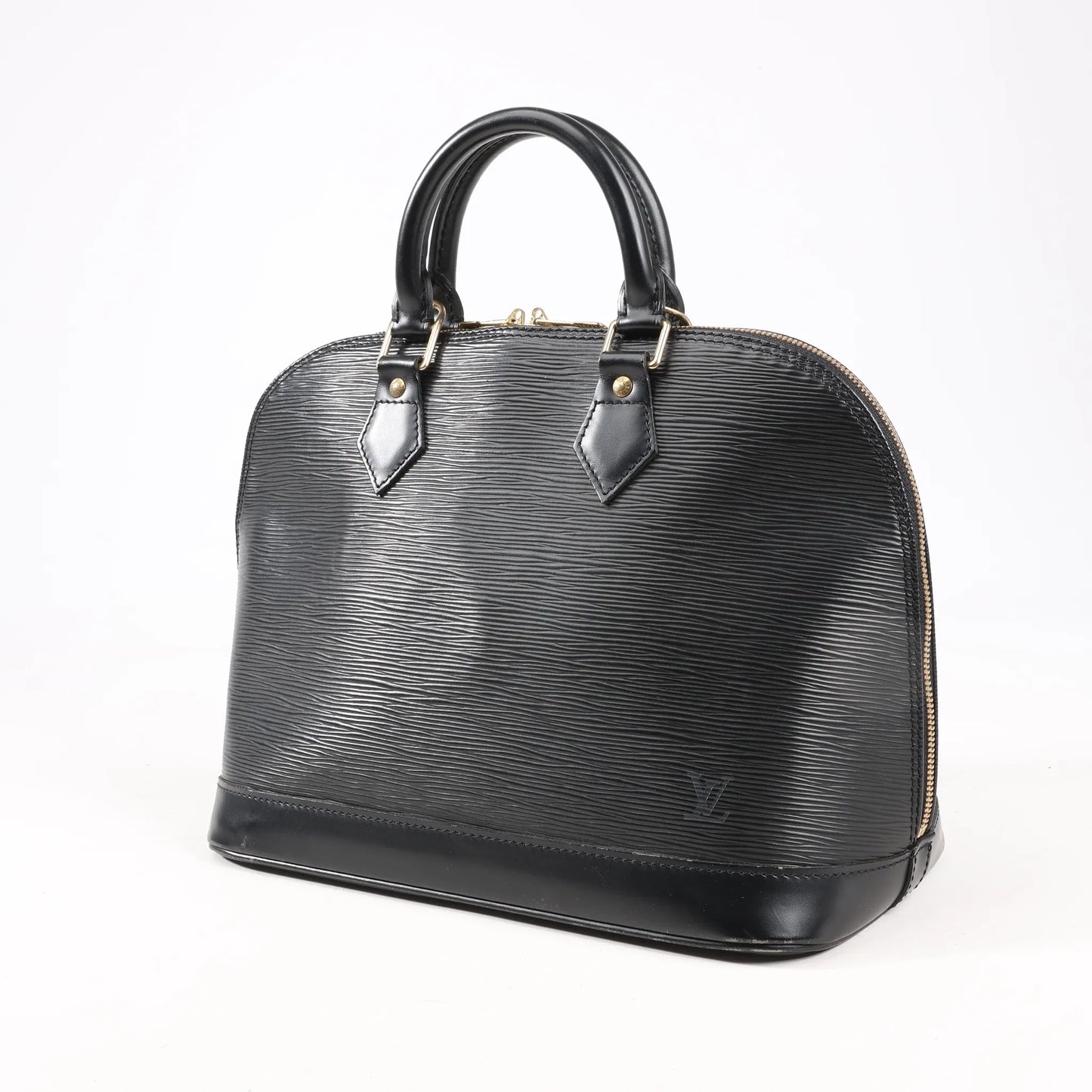 Louis Vuitton Epi Leather Alma PM Handbag in Black M52142