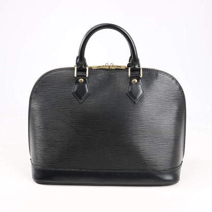 Louis Vuitton Epi Leather Alma PM Handbag in Black M52142