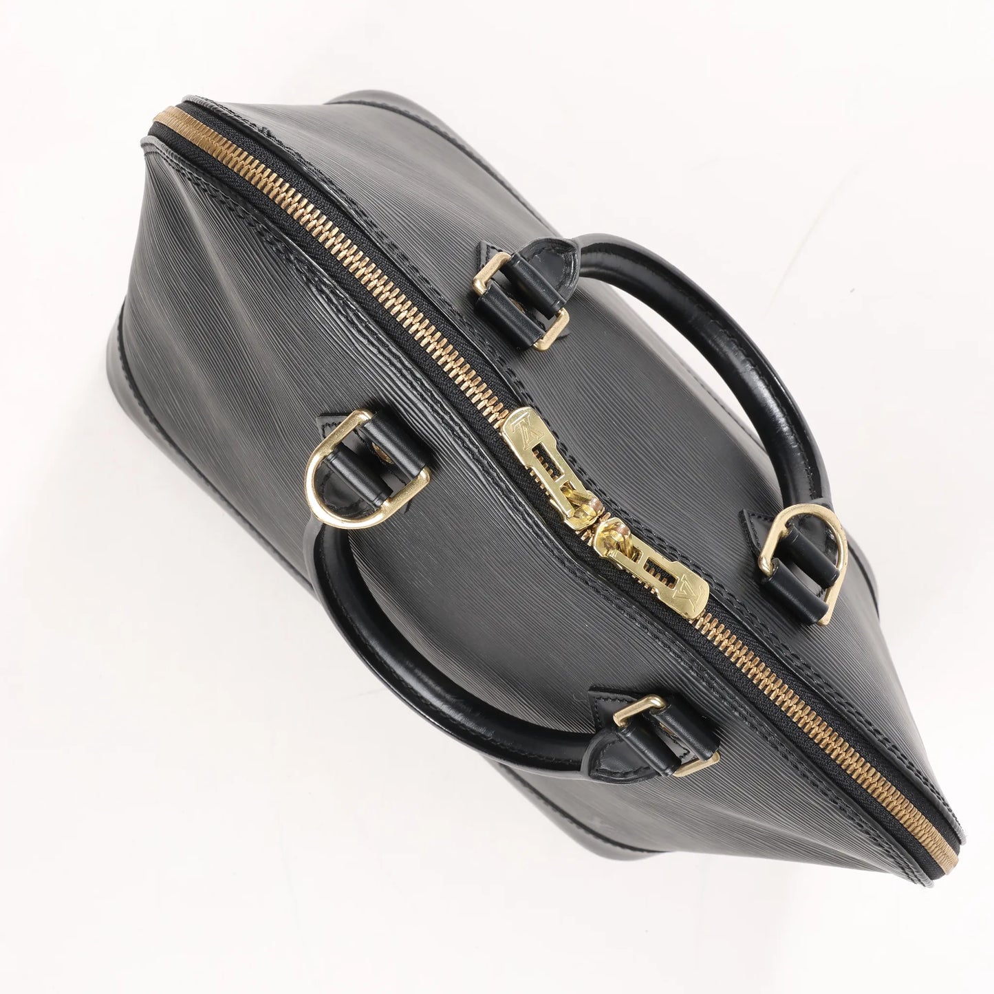 Louis Vuitton Epi Leather Alma PM Handbag in Black M52142