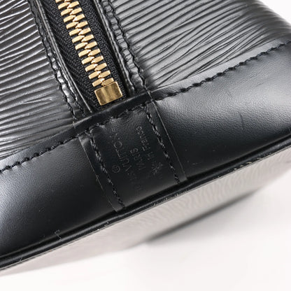 Louis Vuitton Epi Leather Alma PM Handbag in Black M52142