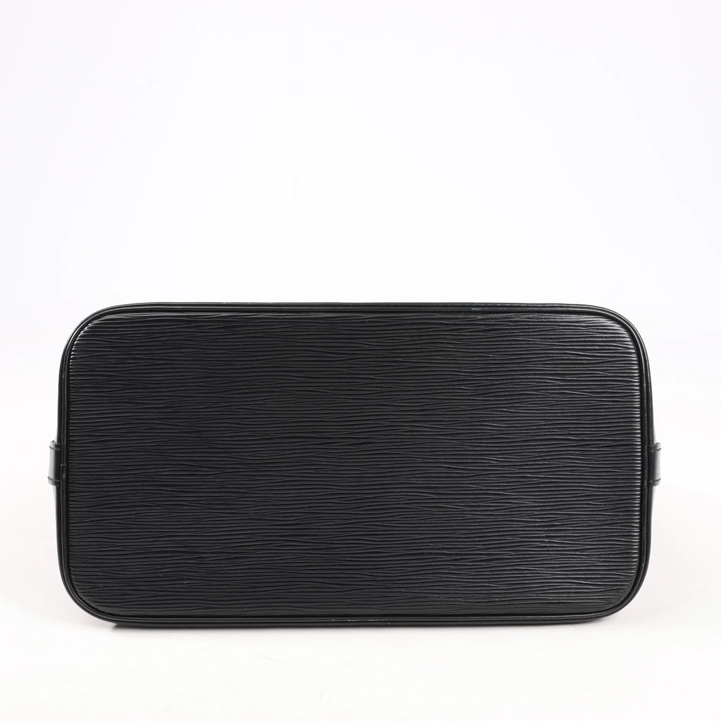 Louis Vuitton Epi Leather Alma PM Handbag in Black M52142