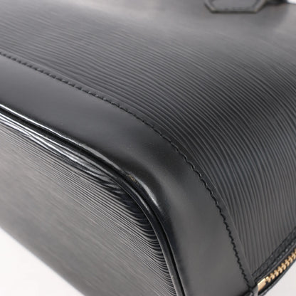 Louis Vuitton Epi Leather Alma PM Handbag in Black M52142