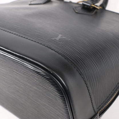 Louis Vuitton Epi Leather Alma PM Handbag in Black M52142