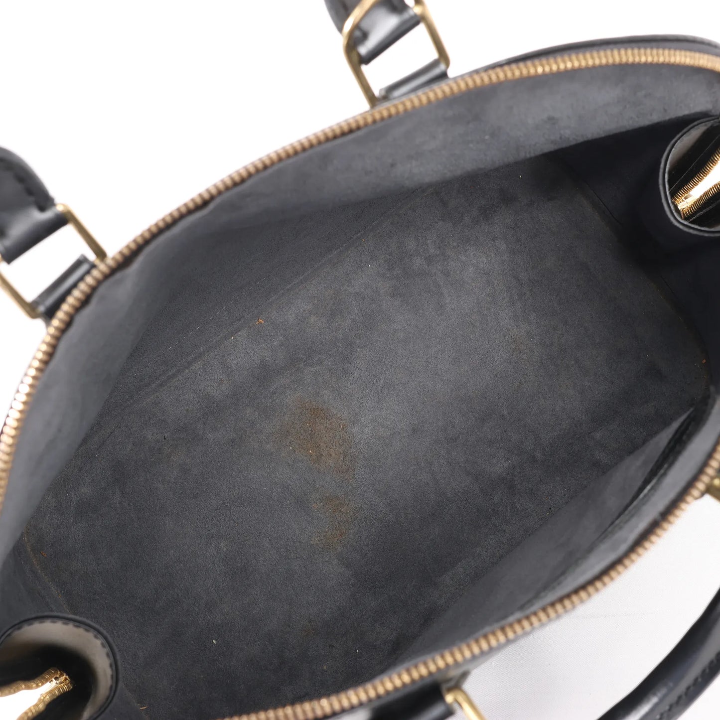 Louis Vuitton Epi Leather Alma PM Handbag in Black M52142