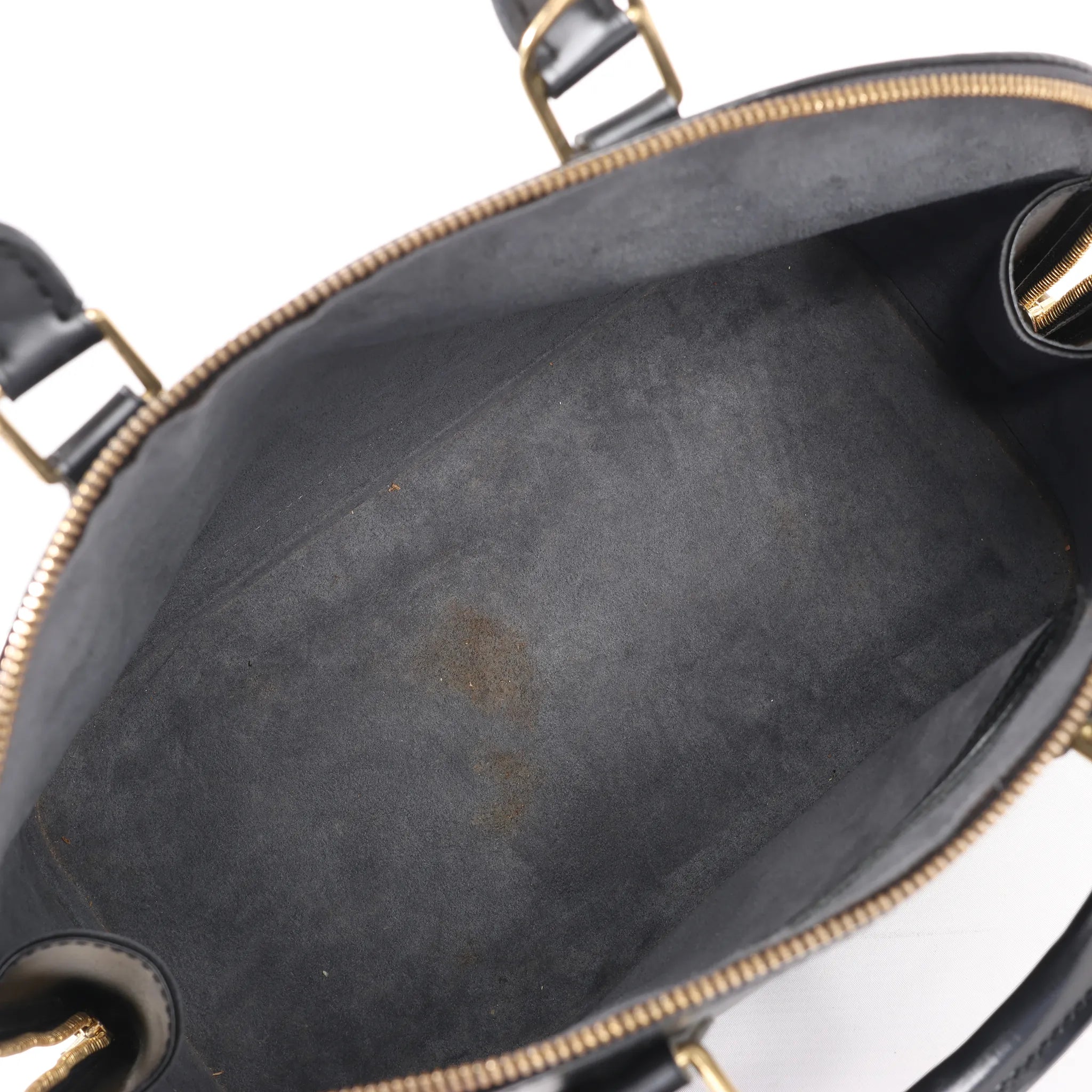 Louis Vuitton Epi Leather Alma PM Handbag in Black M52142