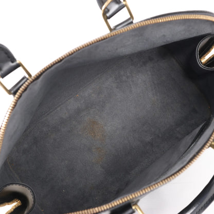 Louis Vuitton Epi Leather Alma PM Handbag in Black M52142