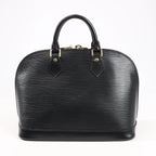 Louis Vuitton Epi Leather Alma PM Handbag in Black M52142