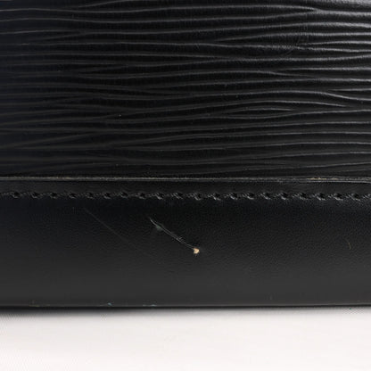 Louis Vuitton Epi Leather Alma PM Handbag in Black M52142