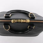 Louis Vuitton Alma PM Epi Leather Handbag in Black M52142