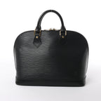 Louis Vuitton Alma PM Epi Leather Handbag in Black M52142