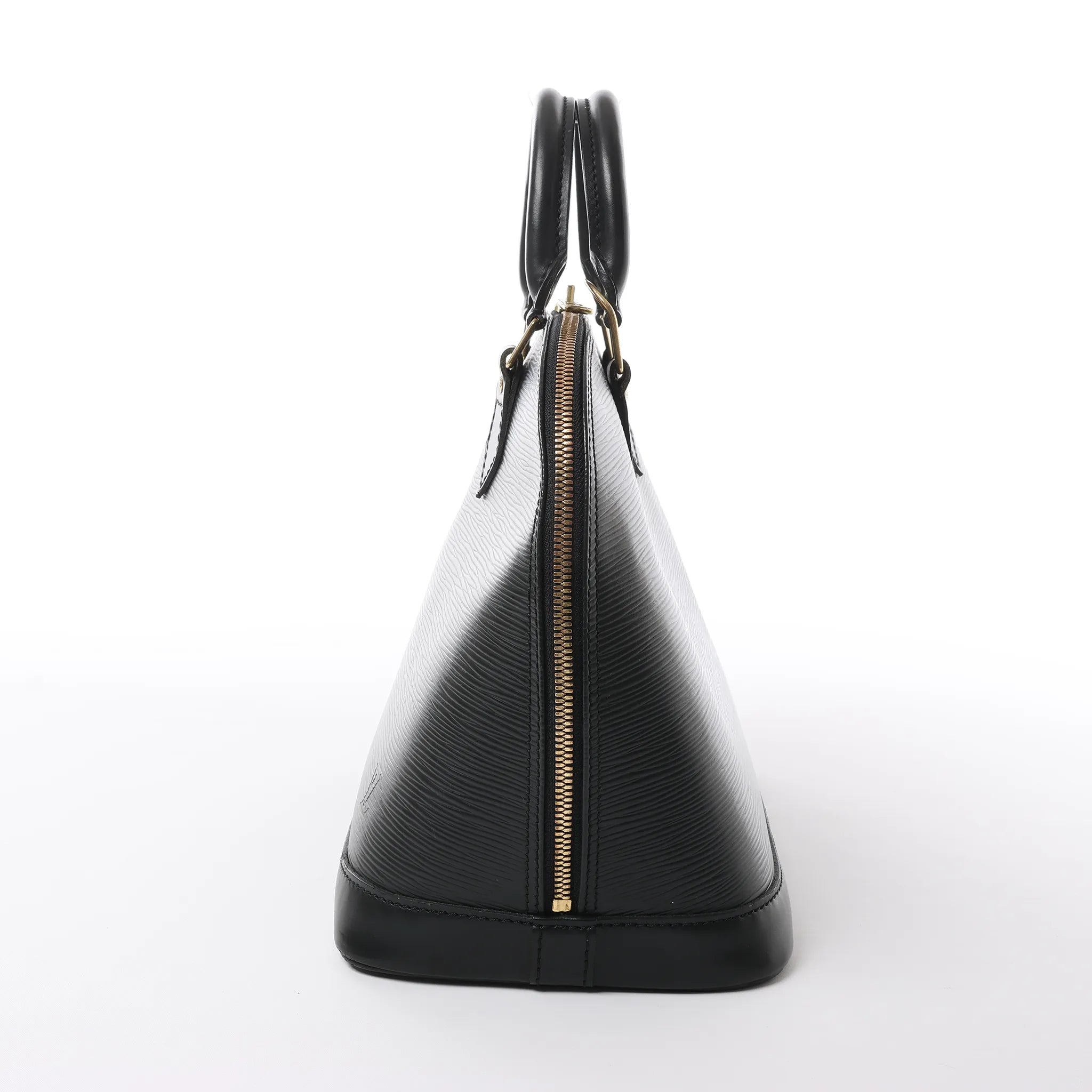 Louis Vuitton Alma PM Epi Leather Handbag in Black M52142
