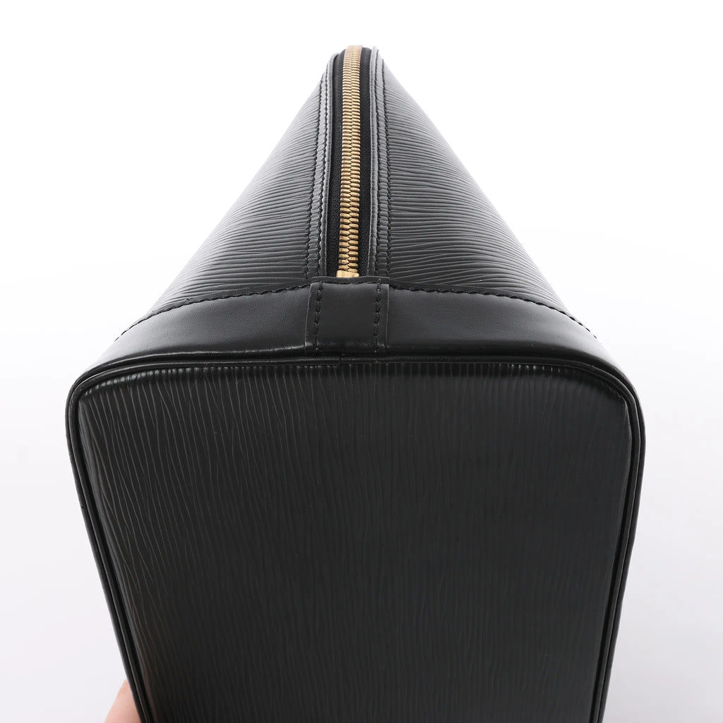 Louis Vuitton Alma PM Epi Leather Handbag in Black M52142