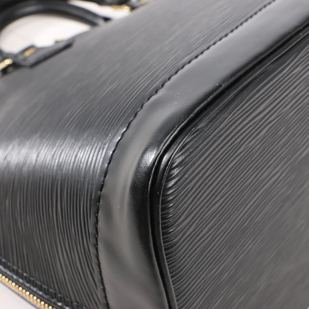 Louis Vuitton Epi Leather Alma PM Handbag in Black M52142
