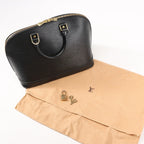 Louis Vuitton Epi Leather Alma PM Handbag in Black M52142