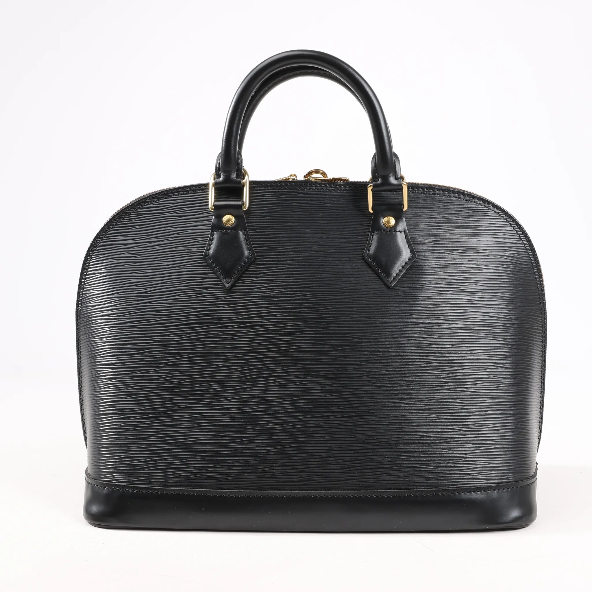 Louis Vuitton Epi Leather Alma PM Handbag in Black M52142