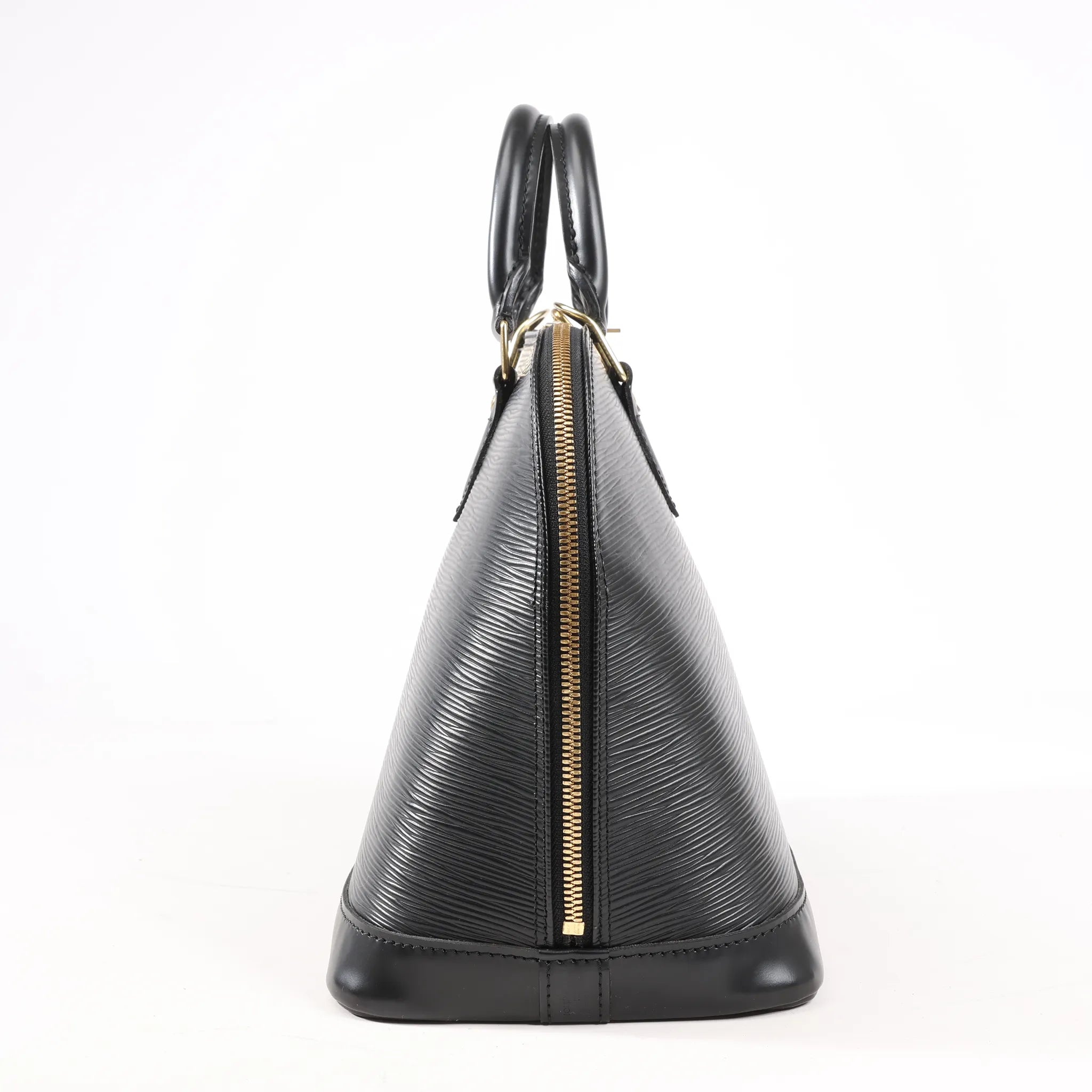 Louis Vuitton Epi Leather Alma PM Handbag in Black M52142