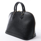 Louis Vuitton Alma PM Epi Leather Handbag in Black M52142