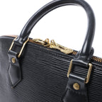 Louis Vuitton Alma PM Epi Leather Handbag in Black M52142