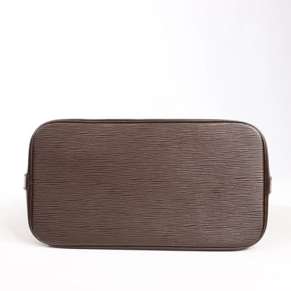 Louis Vuitton Alma PM Epi Leather Handbag in Brown M52143