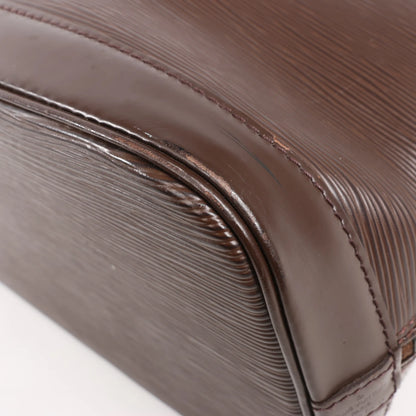 Louis Vuitton Alma PM Epi Leather Handbag in Brown M52143