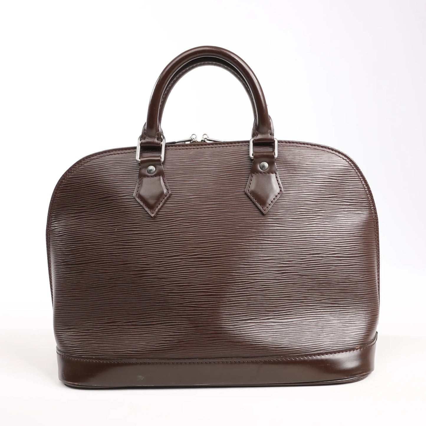 Louis Vuitton Alma PM Epi Leather Handbag in Brown M52143