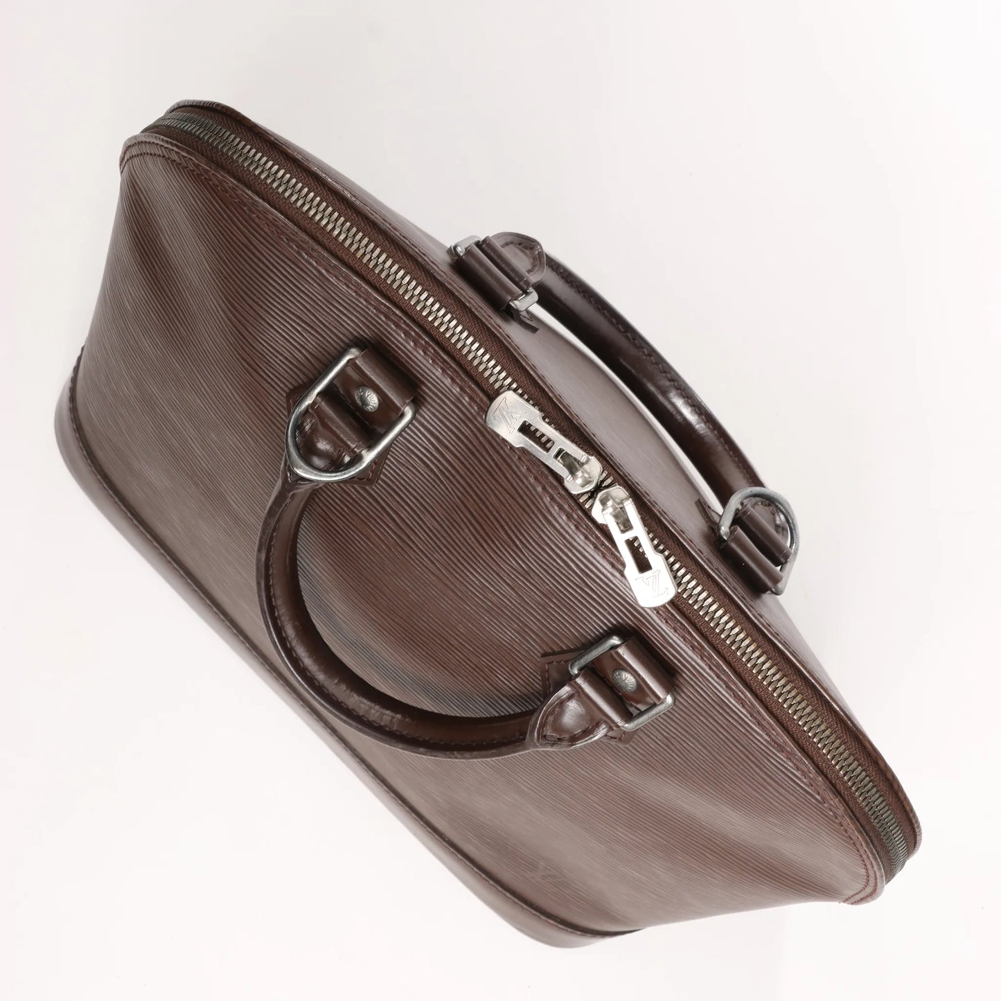 Louis Vuitton Alma PM Epi Leather Handbag in Brown M52143