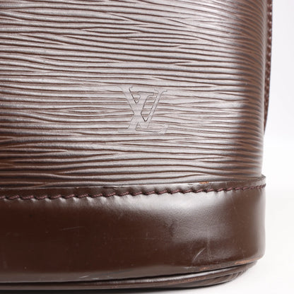 Louis Vuitton Alma PM Epi Leather Handbag in Brown M52143