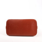 Louis Vuitton Epi Leather Alma PM 2Way Handbag in Brown M52143