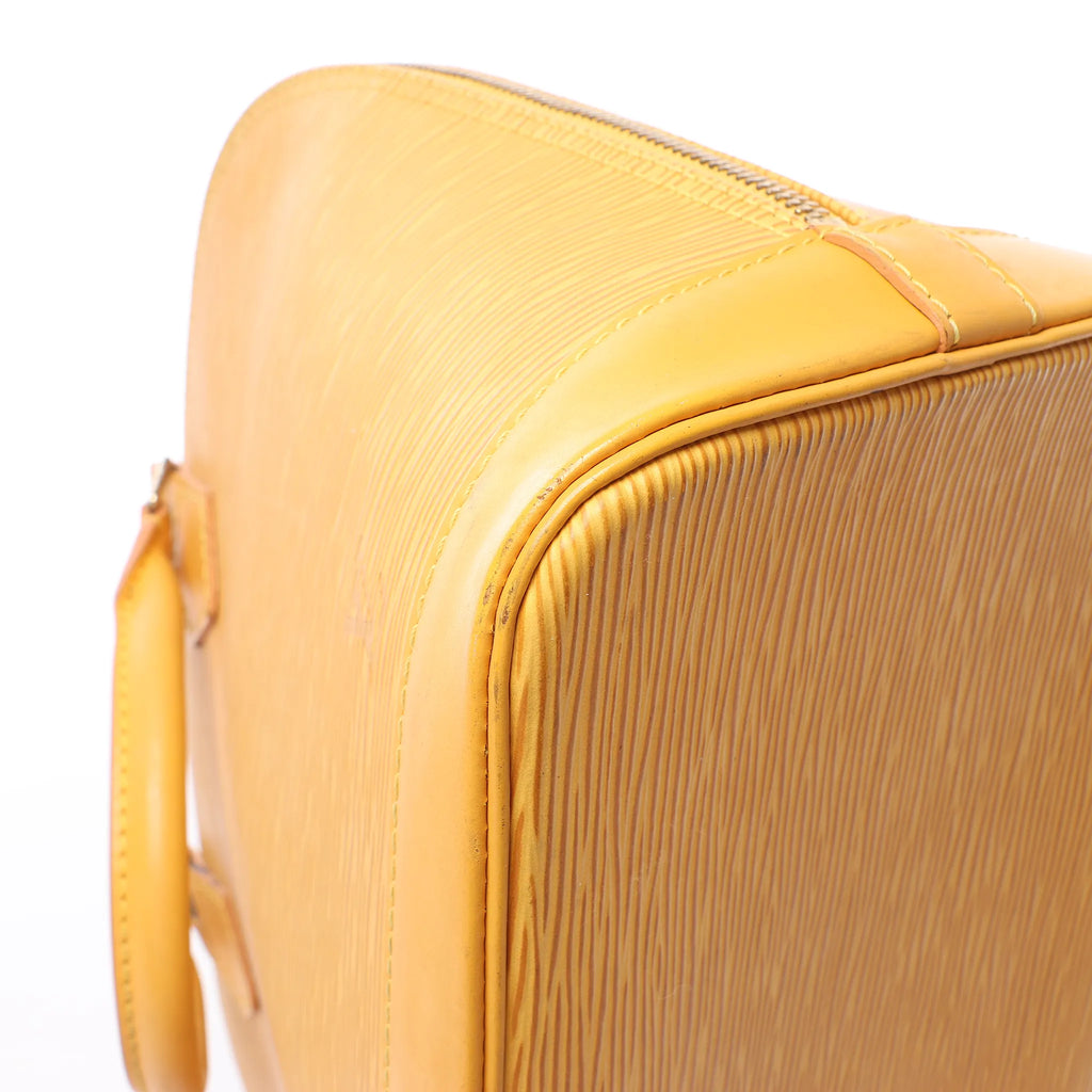 Louis Vuitton Alma PM Epi Leather Handbag in Yellow M52149