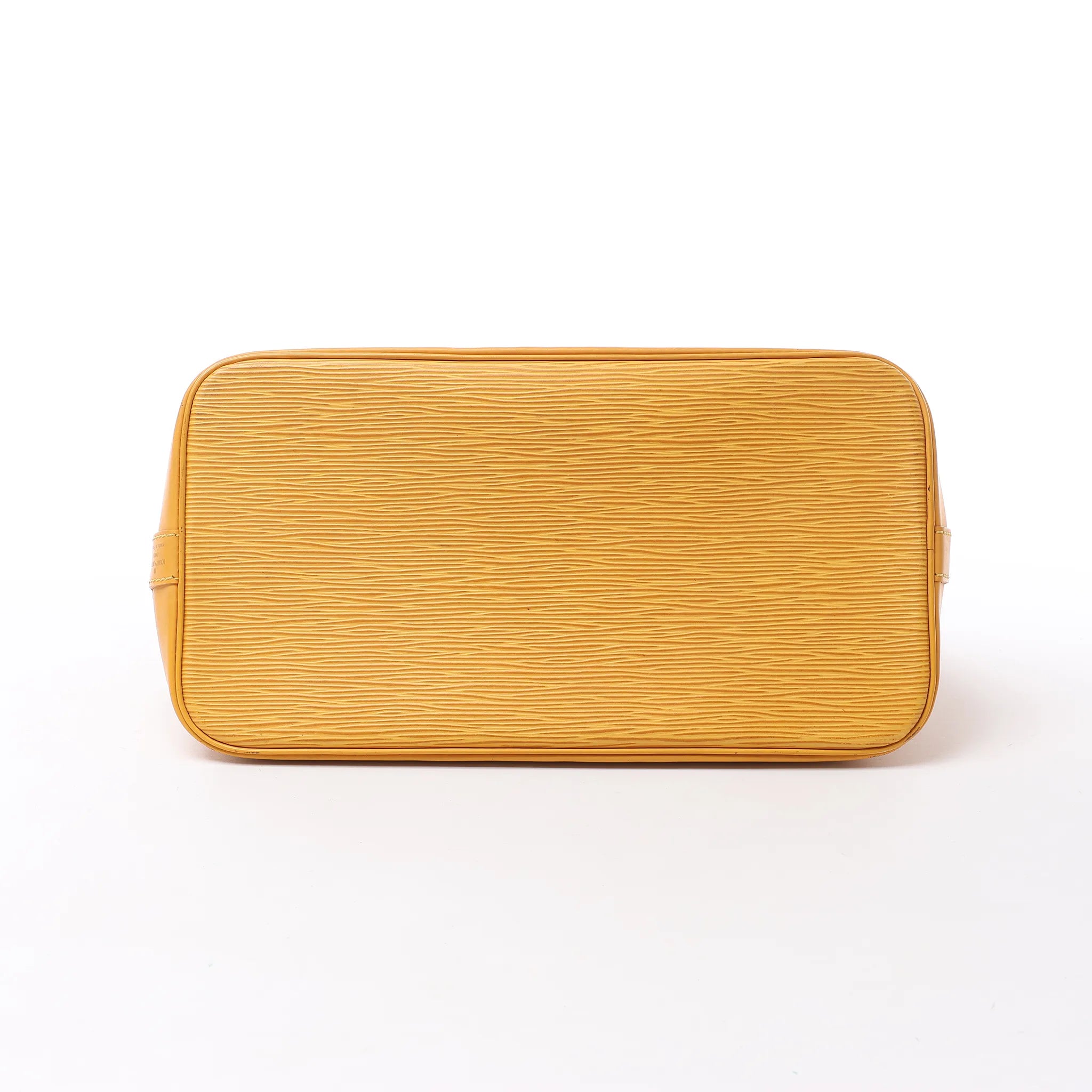 Louis Vuitton Alma PM Epi Leather Handbag in Yellow M52149