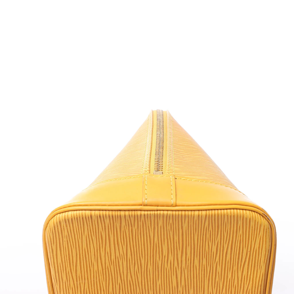 Louis Vuitton Alma PM Epi Leather Handbag in Yellow M52149