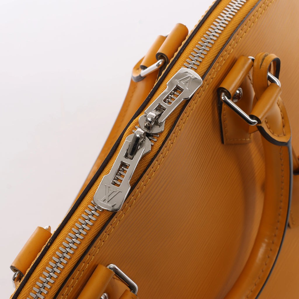 Louis Vuitton Alma PM Epi Leather Handbag in Yellow M52149