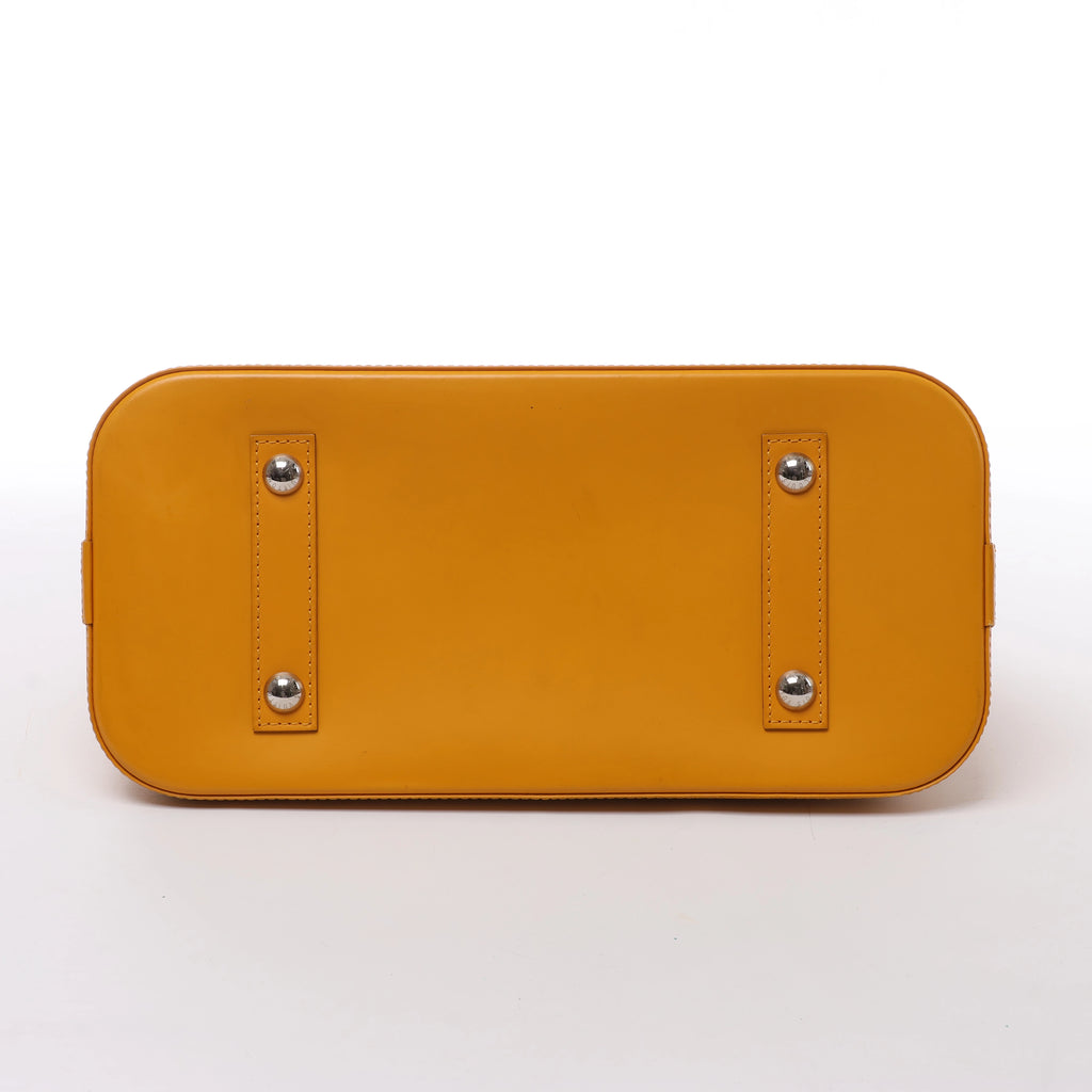 Louis Vuitton Alma PM Epi Leather Handbag in Yellow M52149