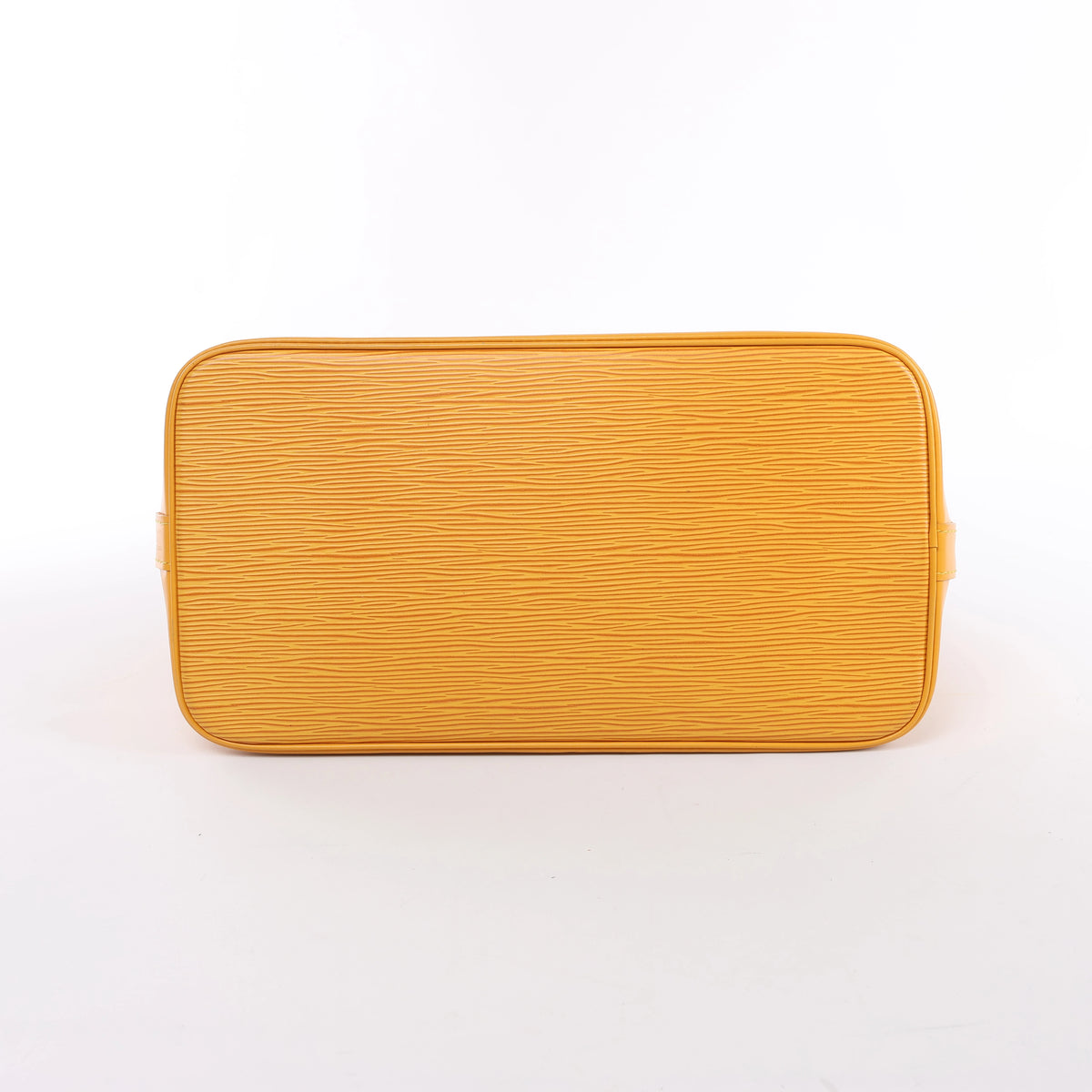 Louis Vuitton Alma Epi Leather Handbag in Yellow M52149