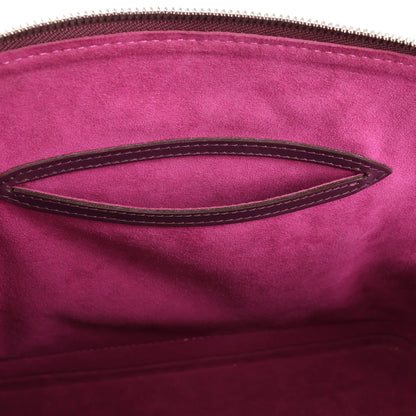 Louis Vuitton Alma Epi Leather Handbag in Purple M5280K