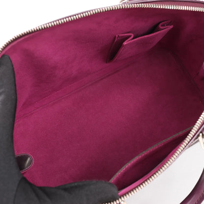 Louis Vuitton Alma Epi Leather Handbag in Purple M5280K