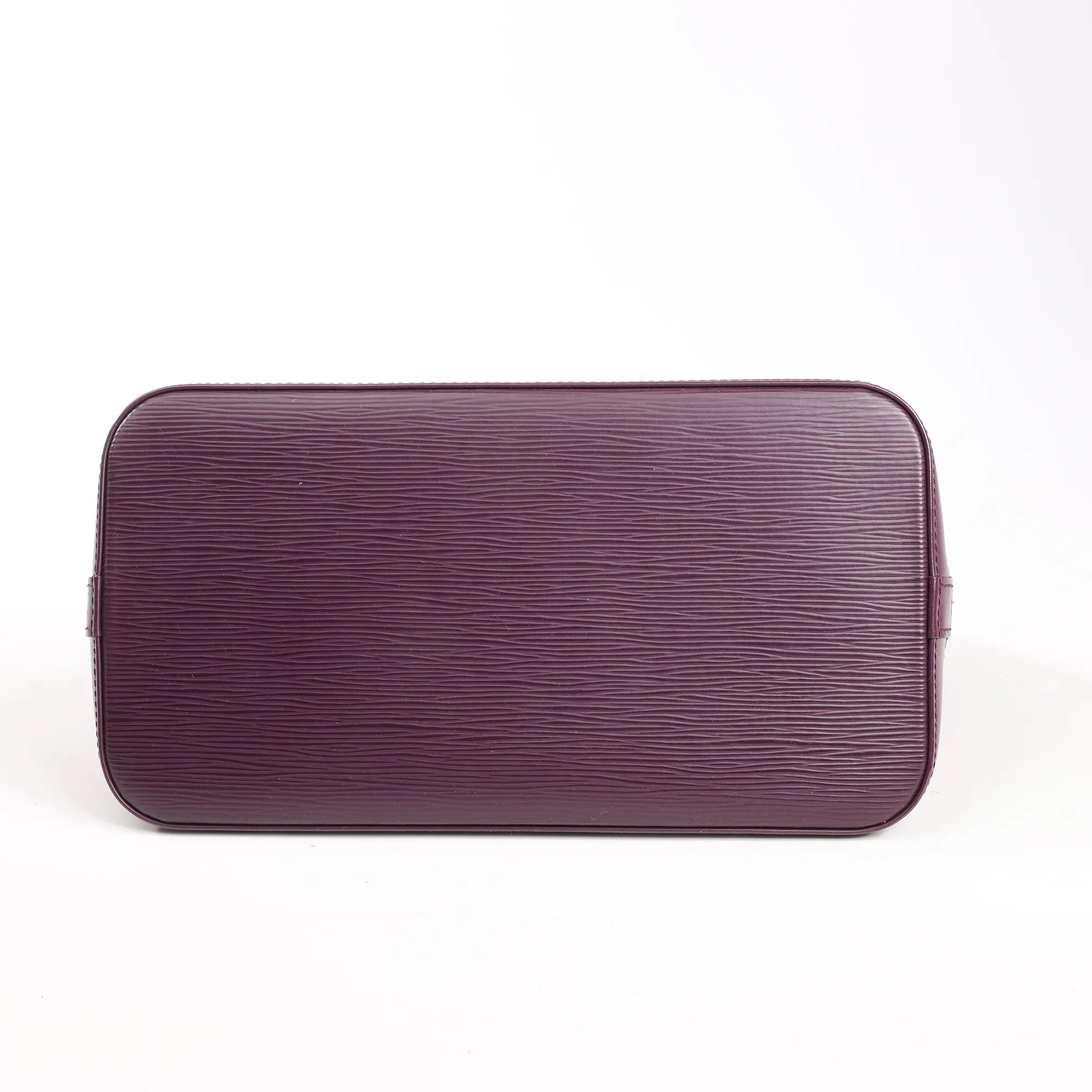 Louis Vuitton Alma Epi Leather Handbag in Purple M5280K