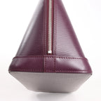 Louis Vuitton Alma Epi Leather Handbag in Purple M5280K
