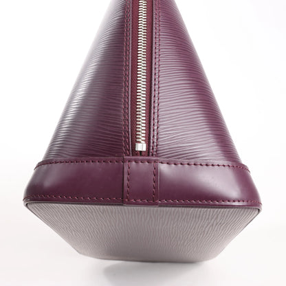 Louis Vuitton Alma Epi Leather Handbag in Purple M5280K