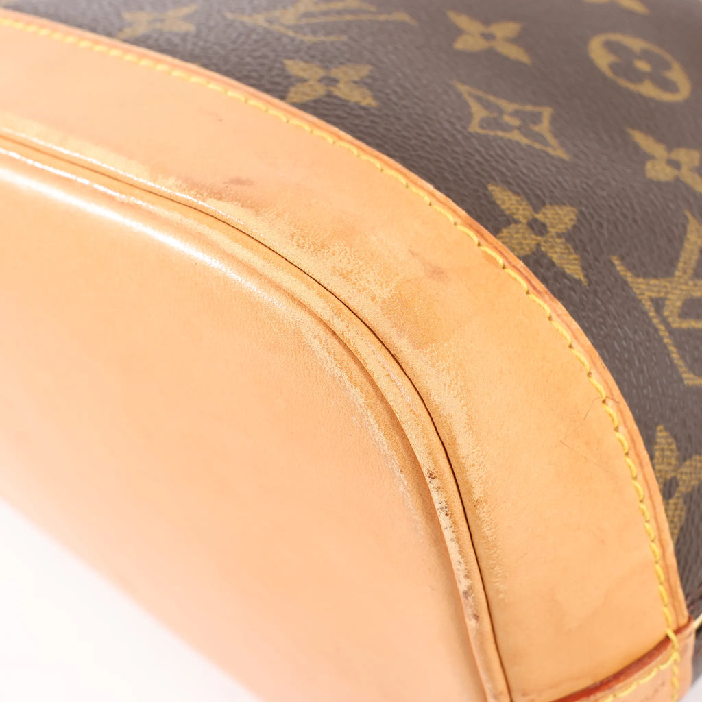Louis Vuitton Monogram Canvas Alma PM Handbag in Brown M51130