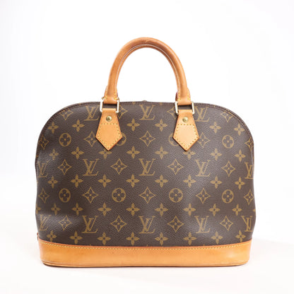 Louis Vuitton Monogram Canvas Alma PM Handbag in Brown M51130