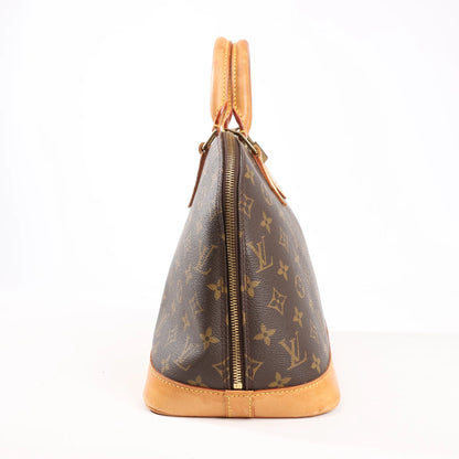 Louis Vuitton Monogram Canvas Alma PM Handbag in Brown M51130