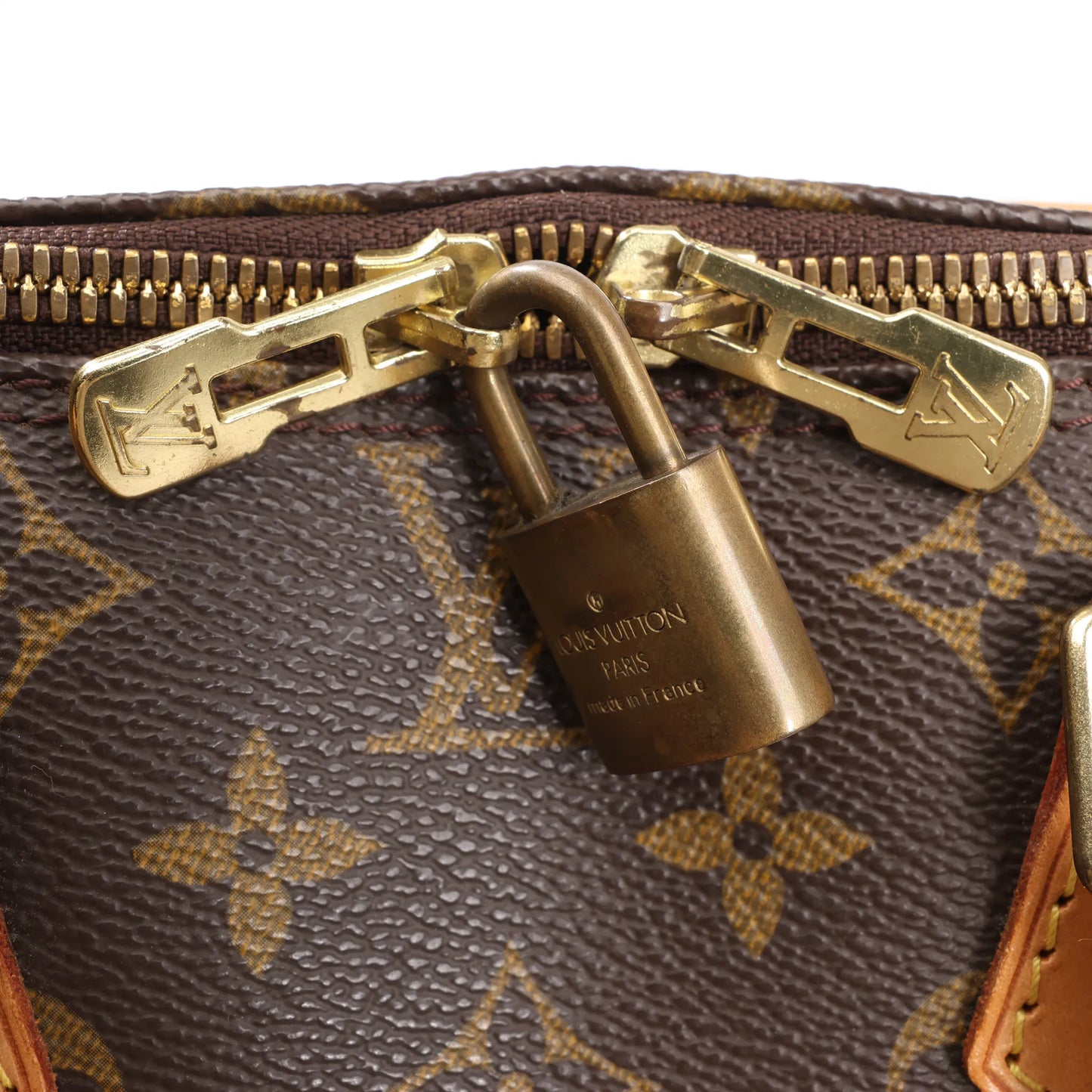 Louis Vuitton Monogram Canvas Alma PM Handbag in Brown M51130