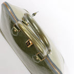 Louis Vuitton Alma GM Vernis Leather Handbag in Green M91558