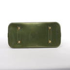 Louis Vuitton Alma GM Vernis Leather Handbag in Green M91558