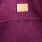 Louis Vuitton Alma GM Vernis Handbag in Burgundy M93594