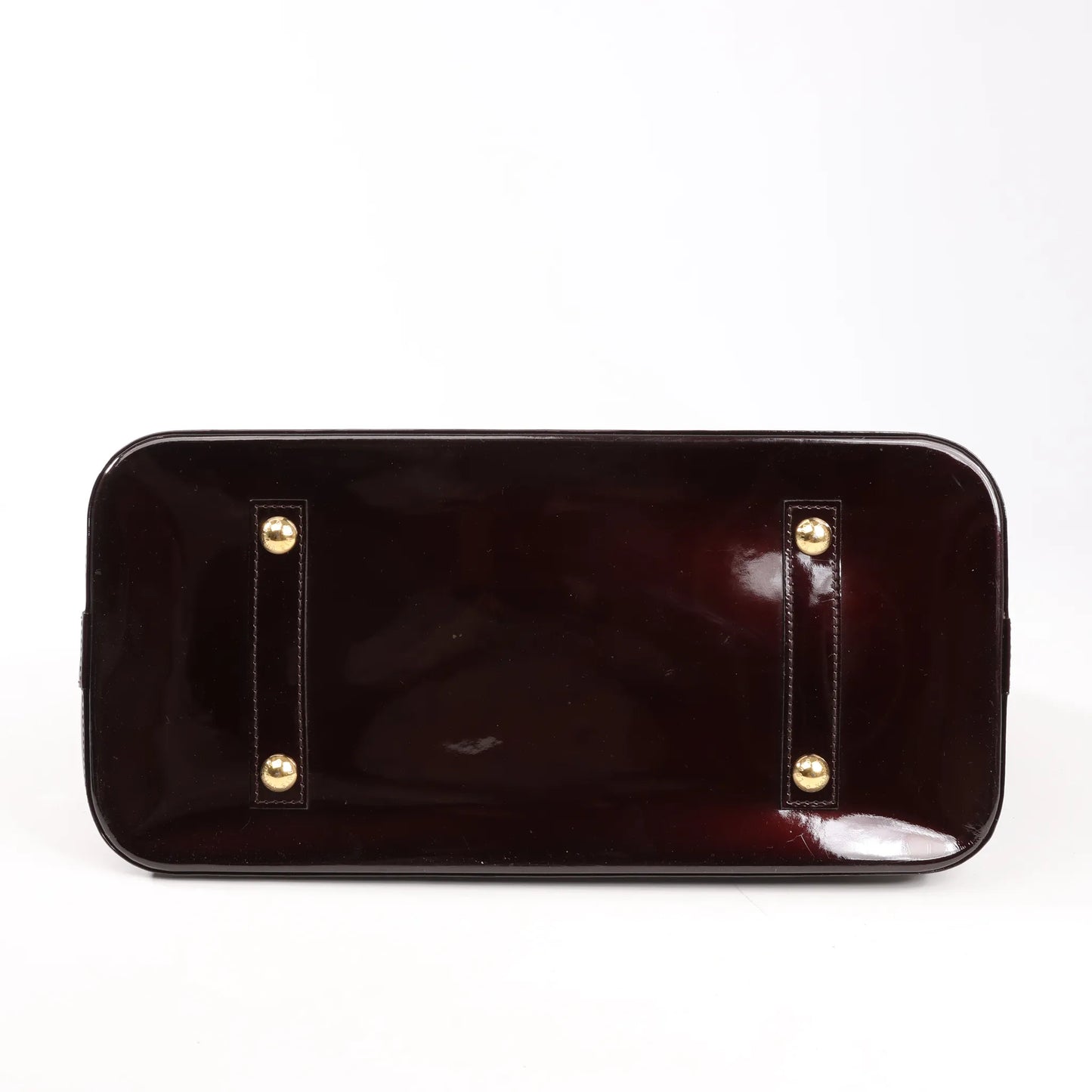 Louis Vuitton Vernis Alma GM Handbag in Amarante M93595